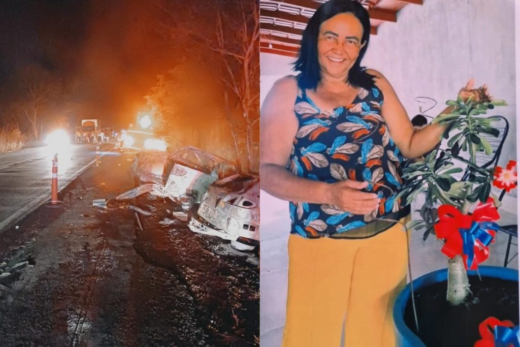 Esposa de vereador foi uma das duas vítimas fatais de gravíssimo acidente na BR-153