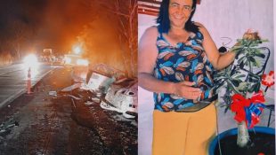 Esposa de vereador foi uma das duas vítimas fatais de gravíssimo acidente na BR-153