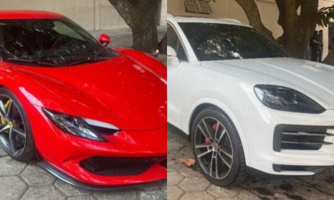 Ferrari 296 GTB e Porsche Cayenne são os mais caros do leilão.