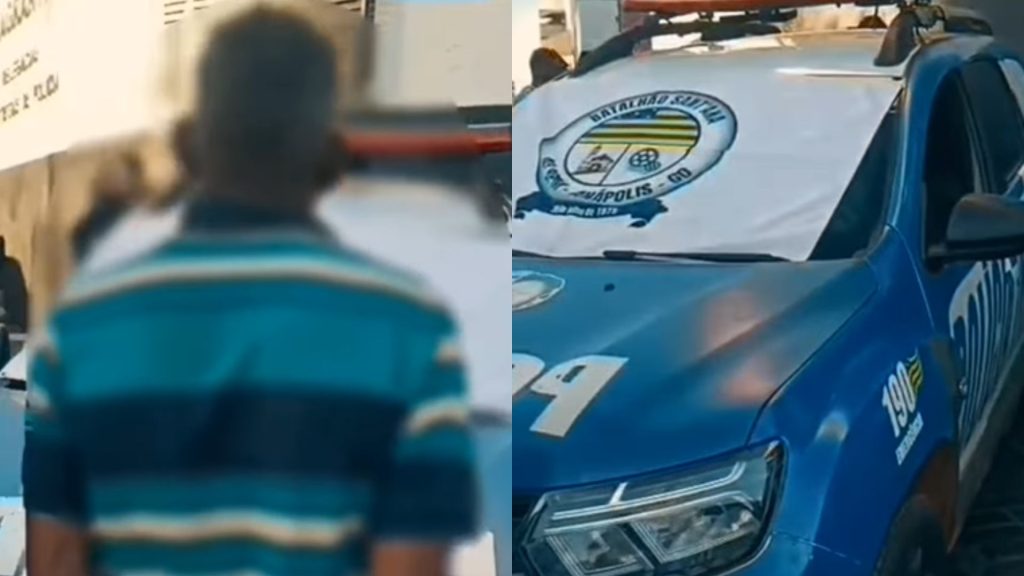 Foragido da Justiça foi detido e levado ao presídio de Anápolis.