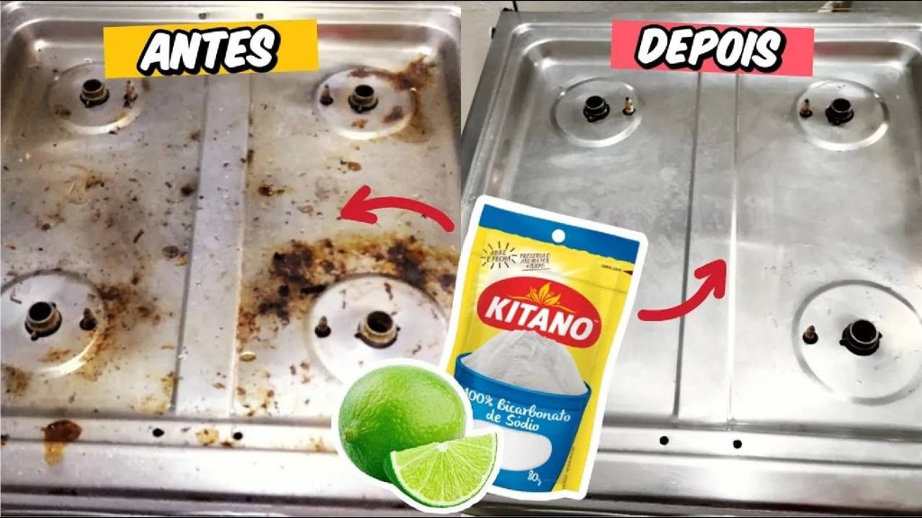 Truque fácil e rápido das donas de casa para deixar o forno e o fogão limpinhos