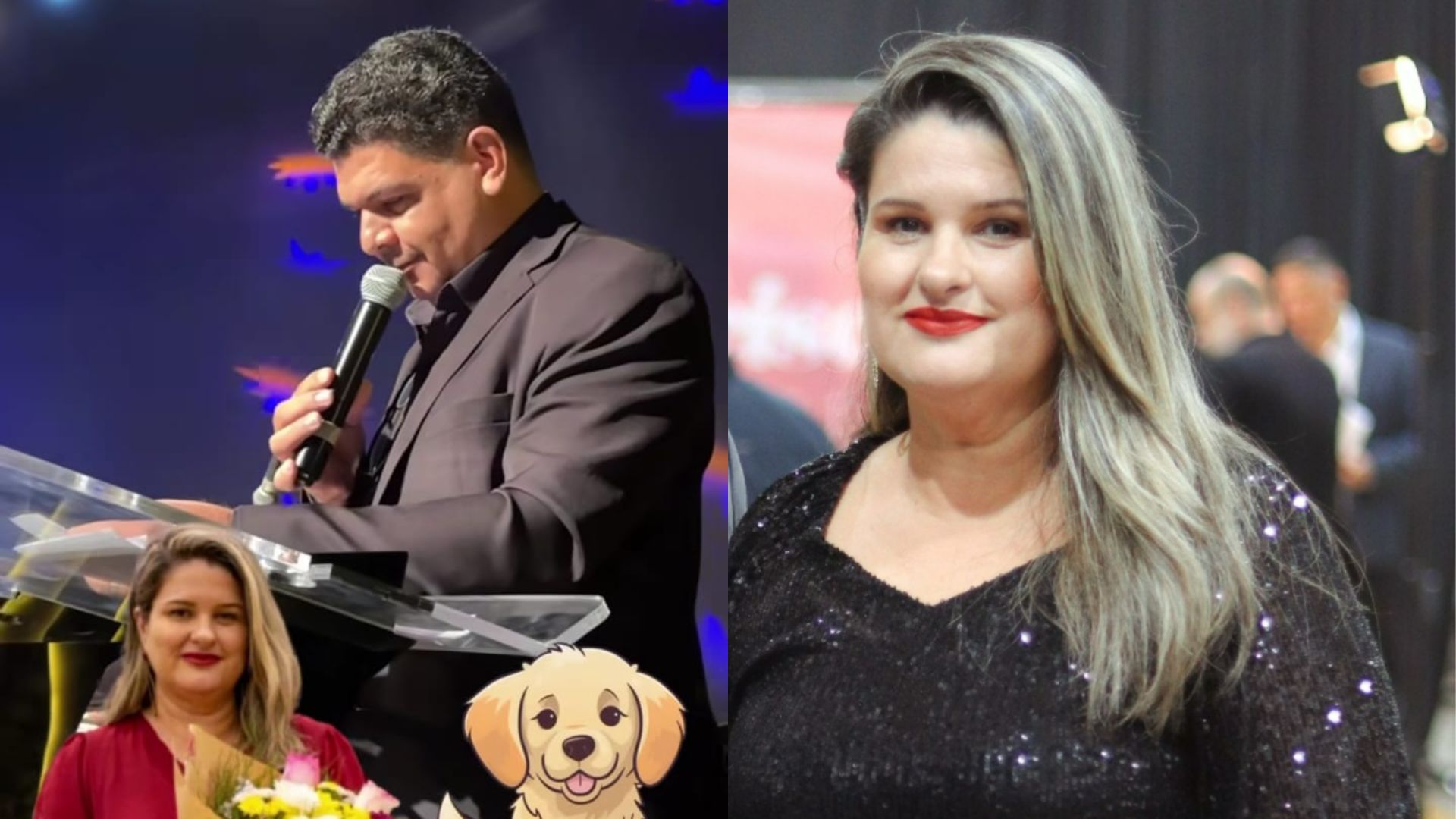 Vereadora Seliane da SOS recebeu recado de admirador secreto.