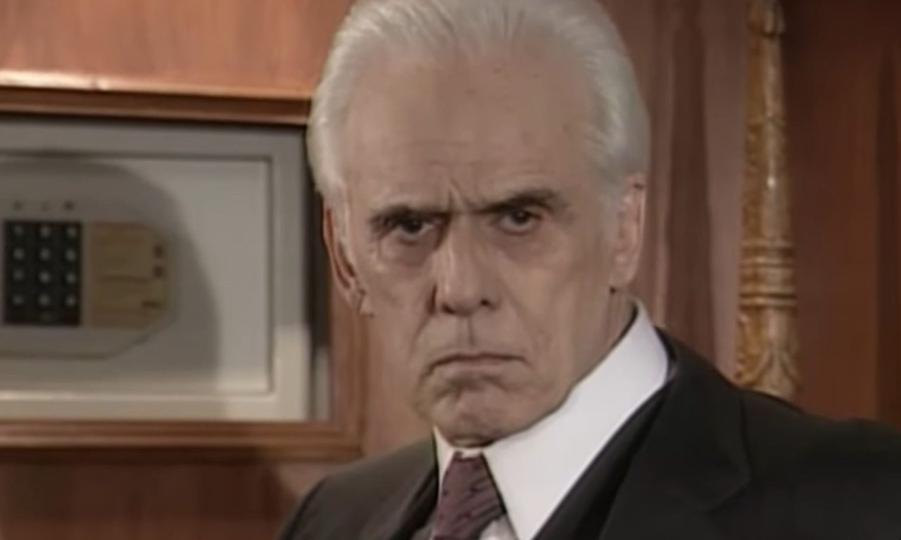 Francisco Cuoco em um dos vários papéis que desempenhou na TV.
