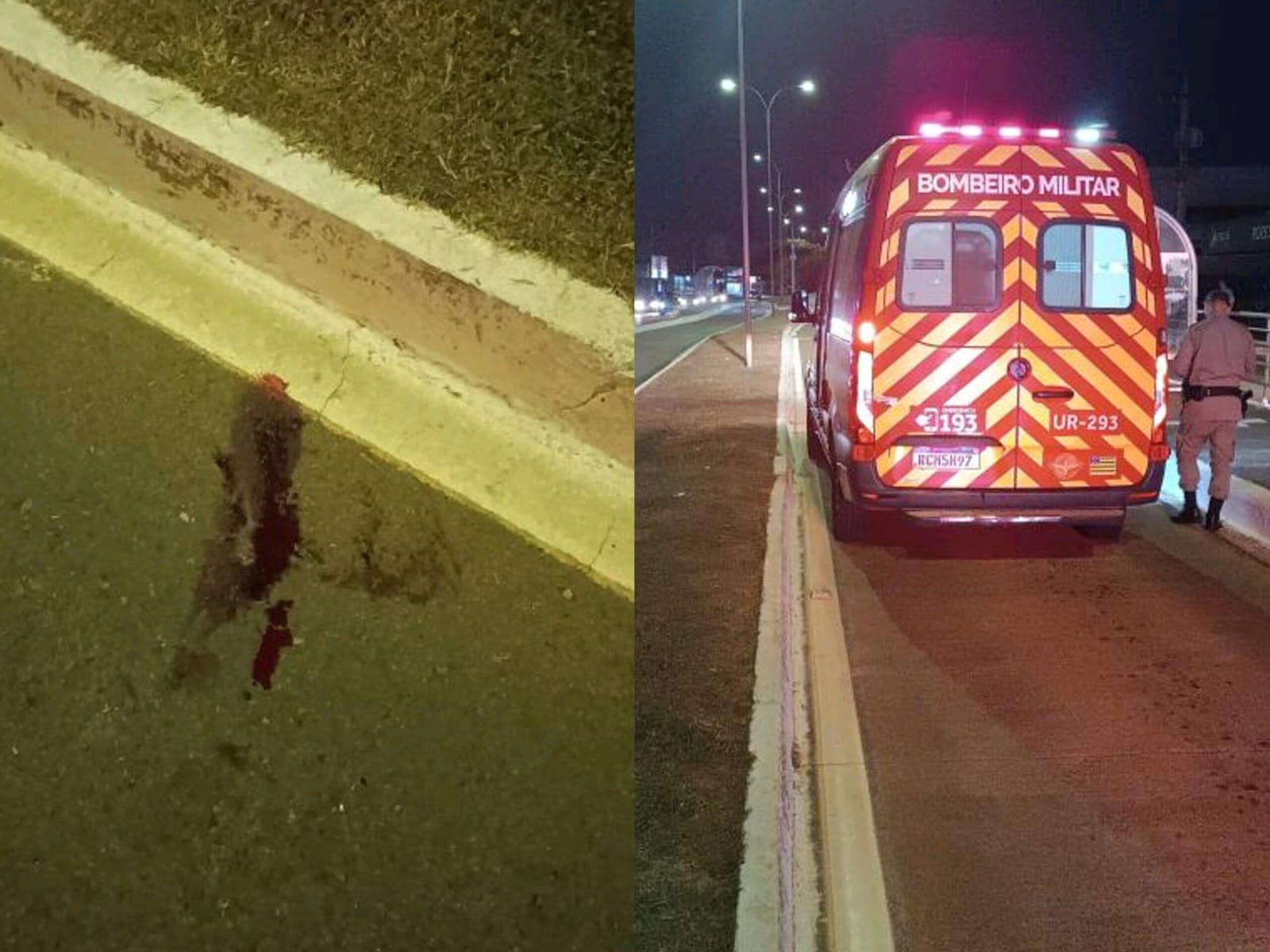Idoso é atropelado por motoclista na porta do Heana