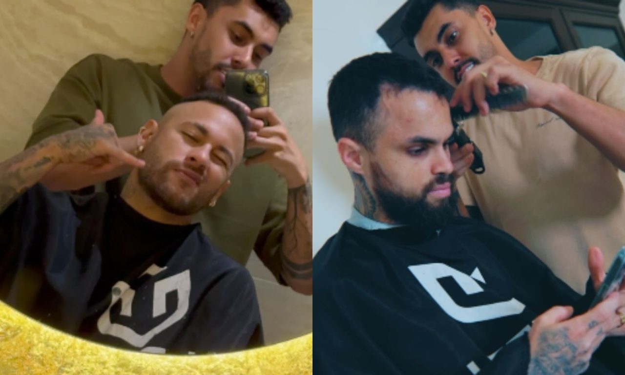Barbeiro Vinícius já cortou os cabelos de Michael a Neymar.