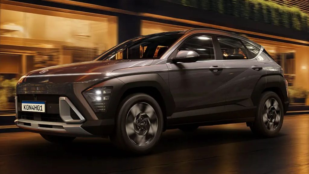 Novo modelo Hyundai Kona Híbrido.