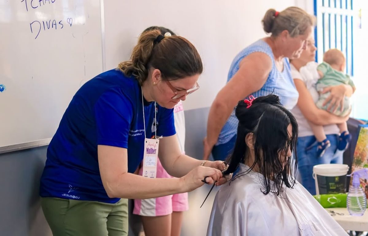 Anápolis terá corte de cabelo, limpeza de pele, brinquedos e mais serviços totalmente gratuitos