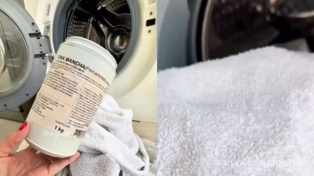 Segredo das lavanderias para manter as roupas sempre branquinhas como novas