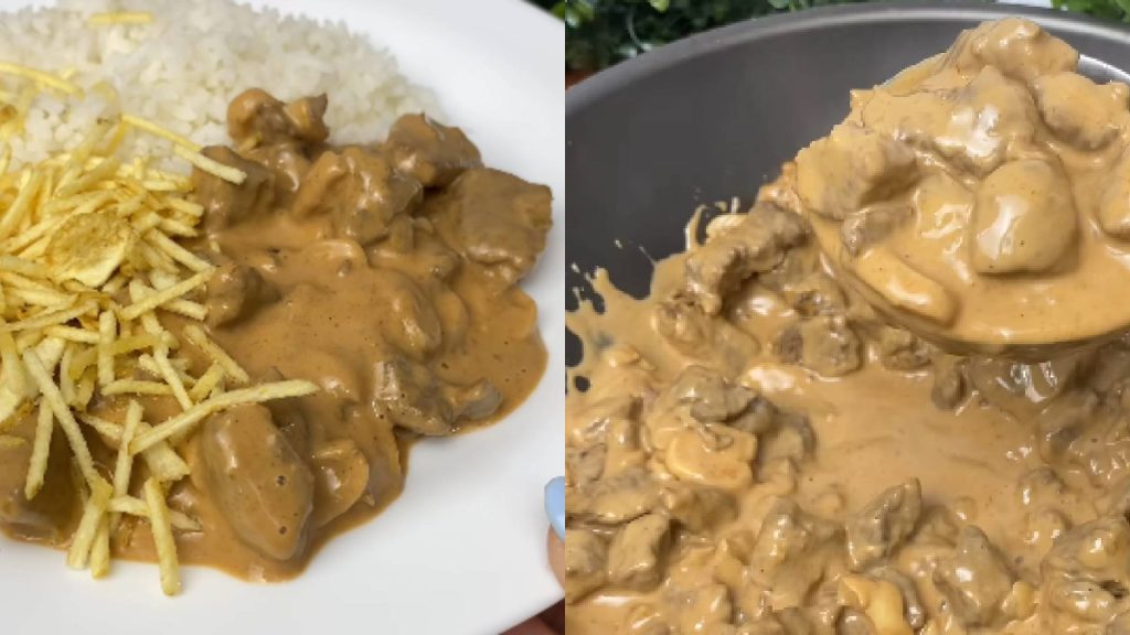 A técnica para fazer o melhor strogonoff de carne do mundo