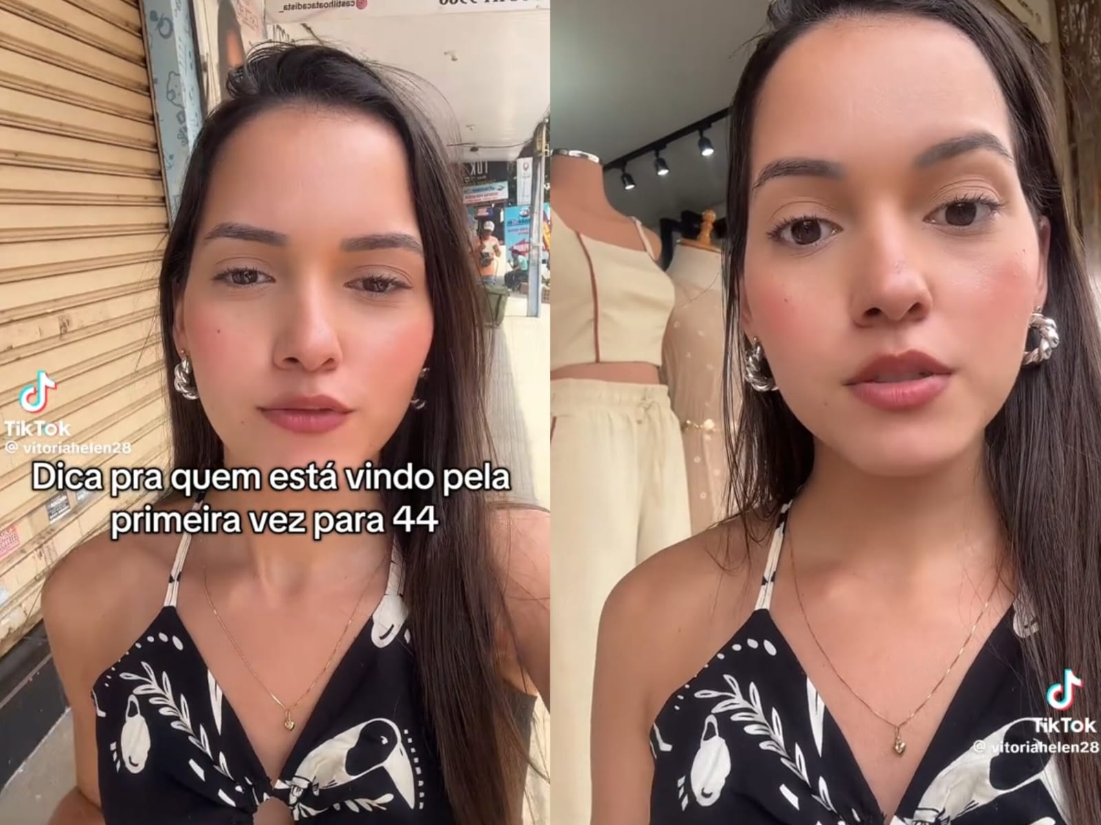 Moradora de Goiânia dá dica para quem vem comprar nas lojas da 44: “Pensei que muitos sabiam”