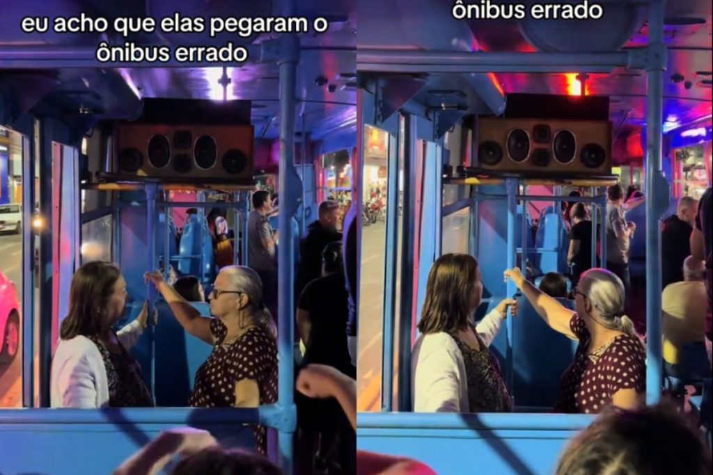 Idosas sobem em “ônibus errado” e viralizam: “só em Goiânia”