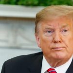 Donald Trump, no Salão Oval da Casa Branca.