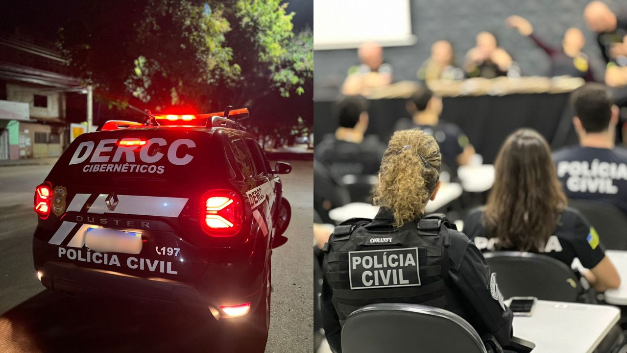 Cerca de 180 policiais foram mobilizados para a megaoperação. (Foto: Divulgação/PC)