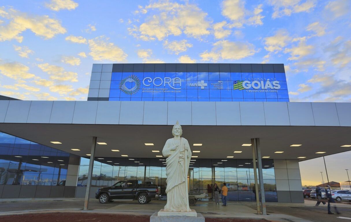 Complexo Oncológico de Referência do Estado de Goiás (Cora). (Foto: Divulgação/Secom)