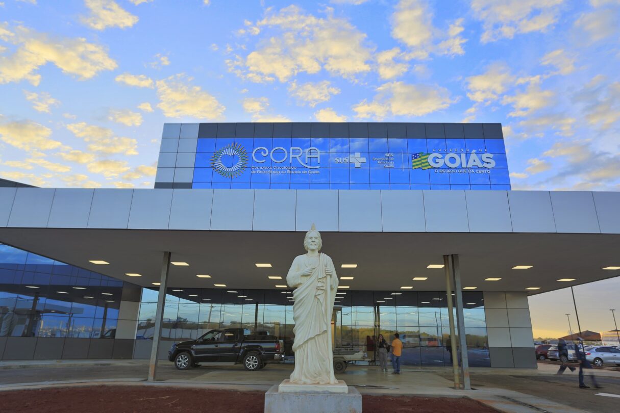 Complexo Oncológico de Referência do Estado de Goiás (Cora). (Foto: Divulgação/Secom)