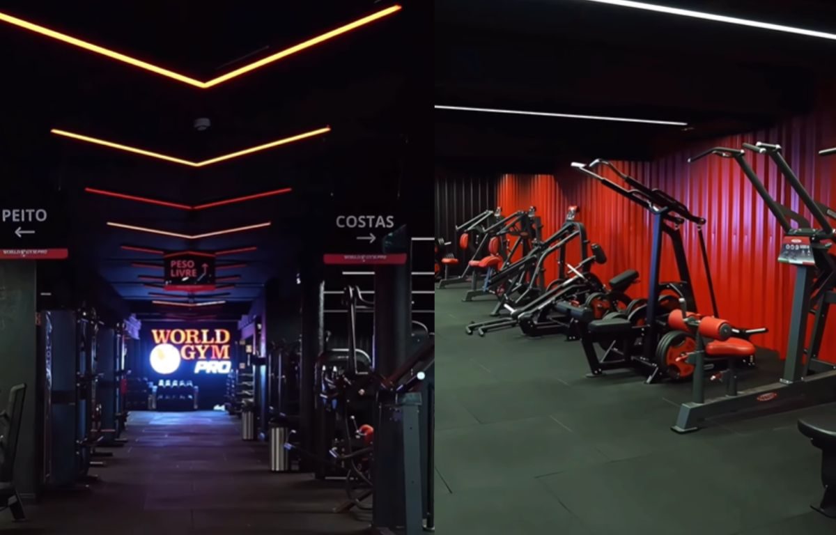 Direto da Califórnia, academia gringa com halter de 100 kg desembarca em Goiânia