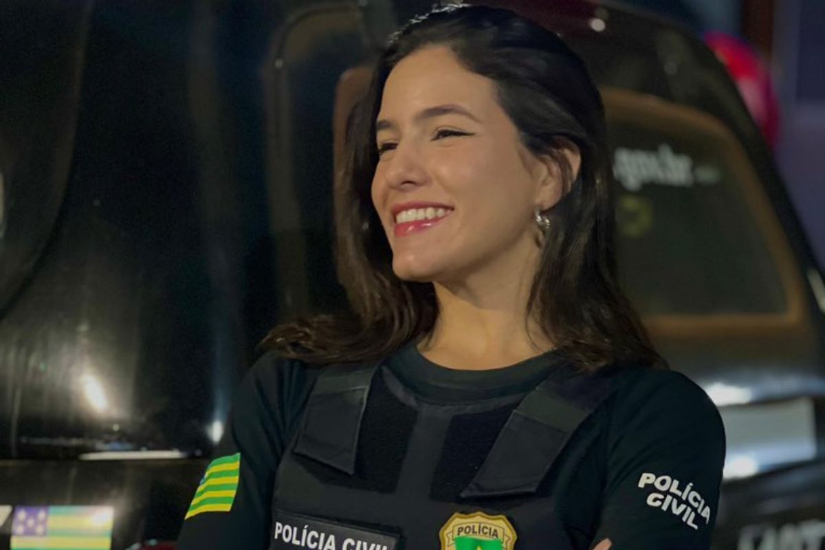 Policial Civil arranca suspiros ao mostrar serviço durante pecuária em Goiás