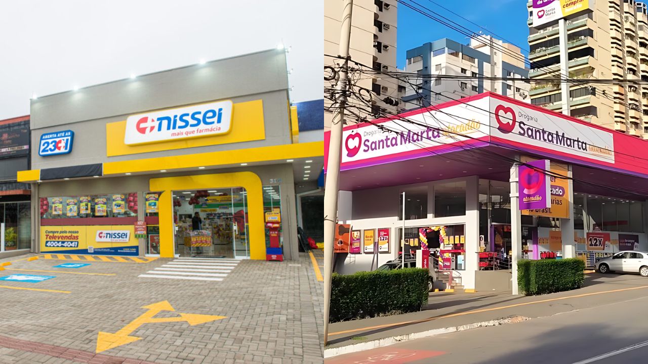 Redes de farmácias Nissei e Santa Marta tem grande ligação. (Foto: Divulgação)