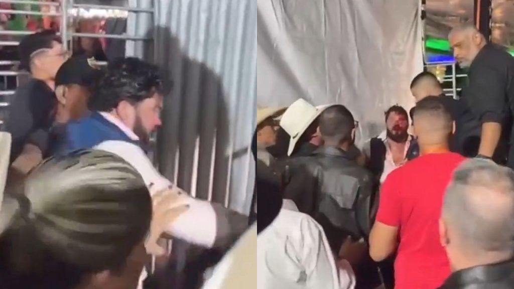 Erick Lins foi agredido por segurança de Eduardo Costa. (Foto: Reprodução/Redes Sociais)
