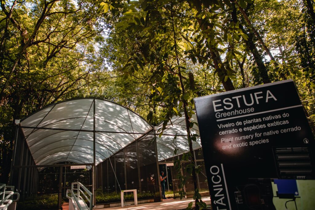 Estufa do Jardim Botânico de Anápolis. (Foto: Divulgação/Prefeitura de Anápolis)
