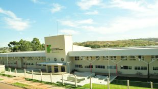 Fachada do Instituto Federal de Goiás (IFG) de Aparecida de Goiânia. (Foto: Divulgação/Secretaria Municipal de Comunicação de Aparecida de Goiânia)
