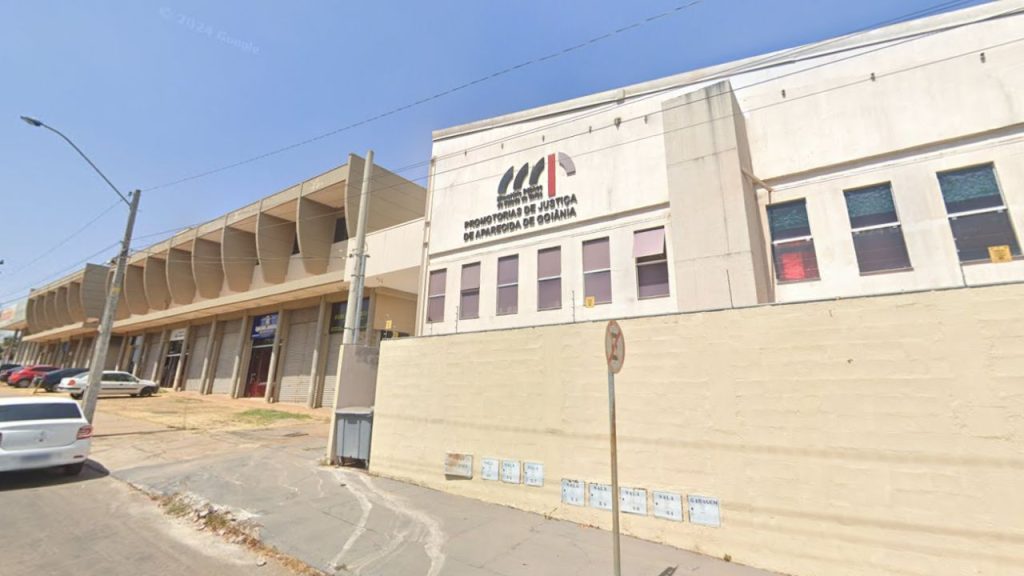 Fachada do Ministério Público do Estado de Goiás (MPGO) em Aparecida de Goiânia. (Foto: Captura/Google Street View)