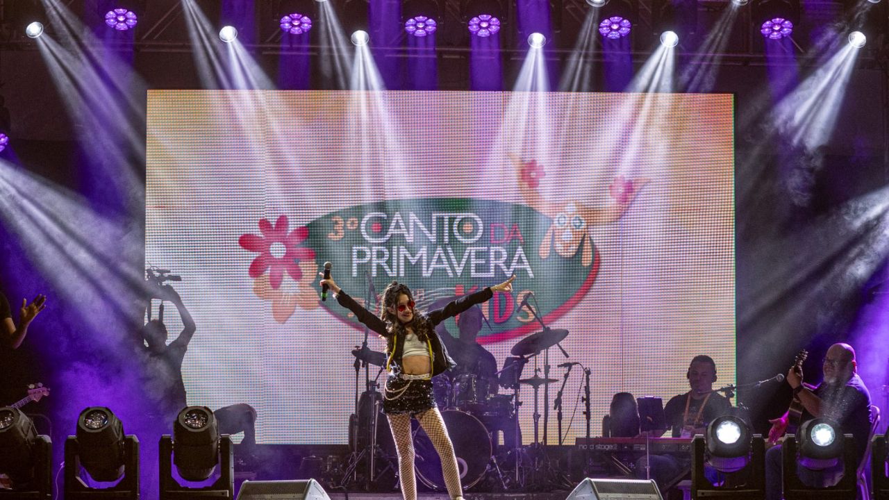 Festival Canto da Primavera Kids será realizado em Pirenópolis. (Foto: Divulgação/Governo de Goiás)