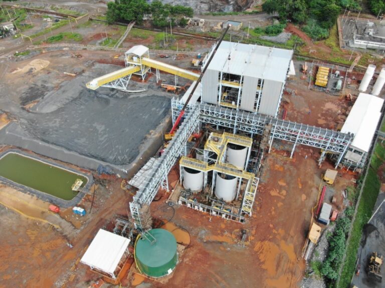 Mineração de ouro realizada pela AngloGold Ashanti no Brasil. (Foto: AngloGold Ashanti)