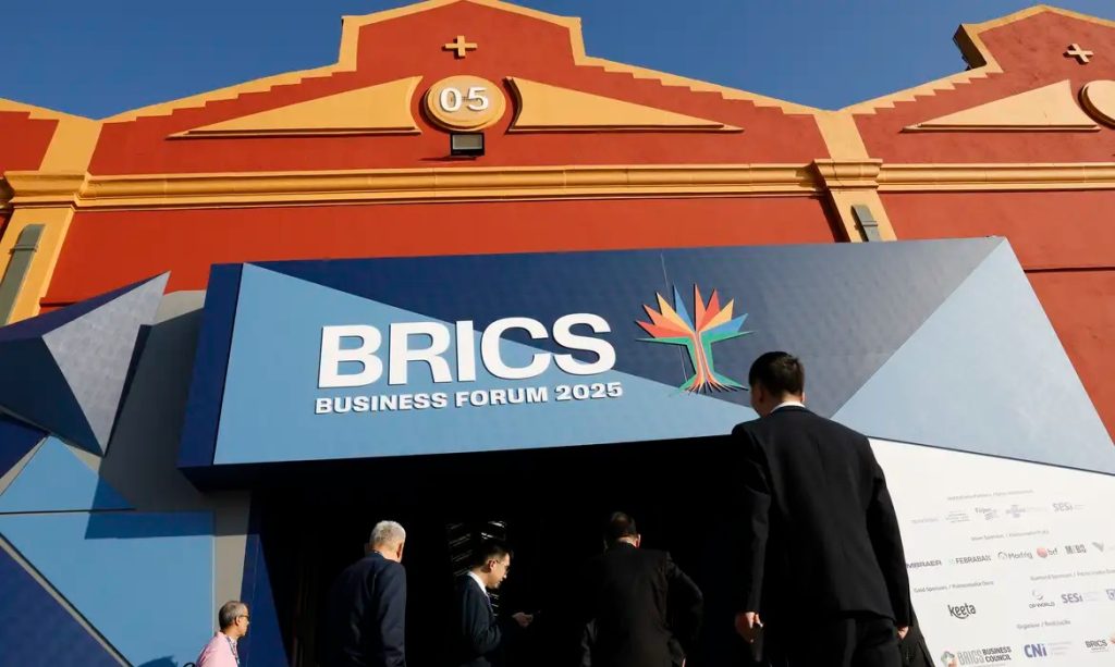 Fórum do Brics, no Rio de Janeiro. (Foto: Fernando Frazão/Agência Brasil)
