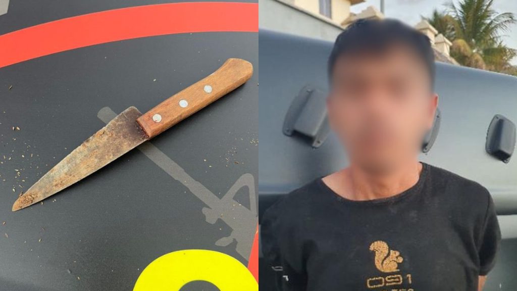 Homem foi preso em Leopoldo de Bulhões. (Foto: Reprodução)