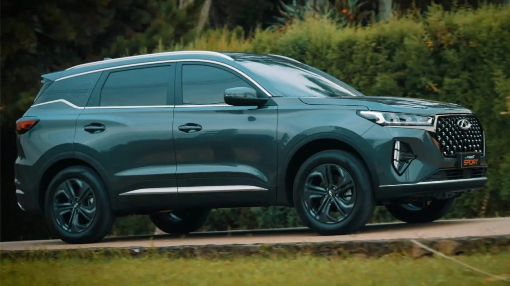 Imagem Tiggo7 Sport. (Foto: Divulgação Caoa/Cherry)