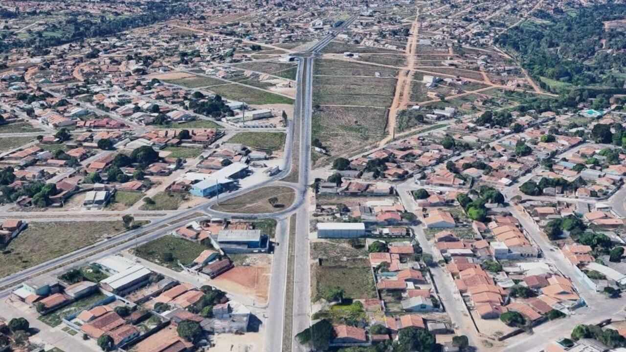 Jardim Buriti Sereno, em Aparecida de Goiânia. (Foto: Captura/Google Maps)