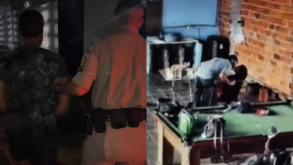 Jovem foi preso após atirar contra o amigo. (Foto: Reprodução/Redes Sociais)