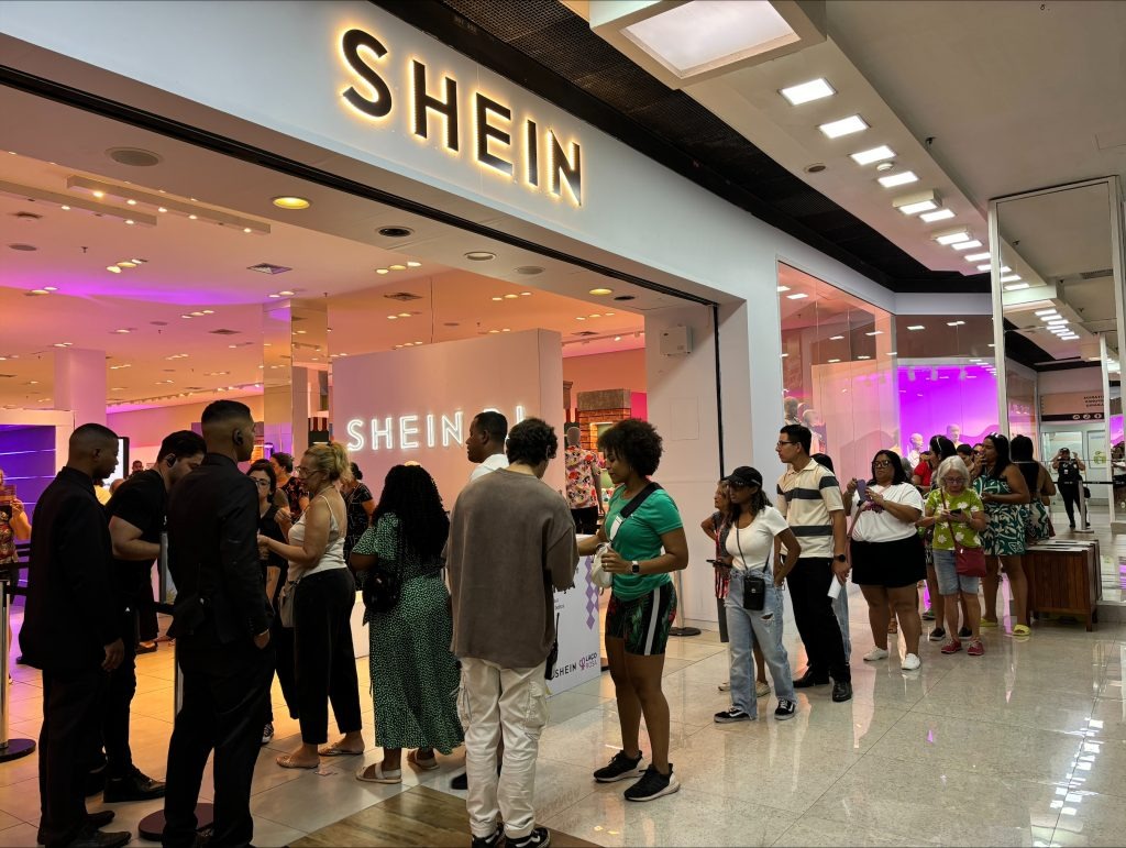 Loja física da Shein chega a Goiânia. (Foto: Divulgação/Shein)