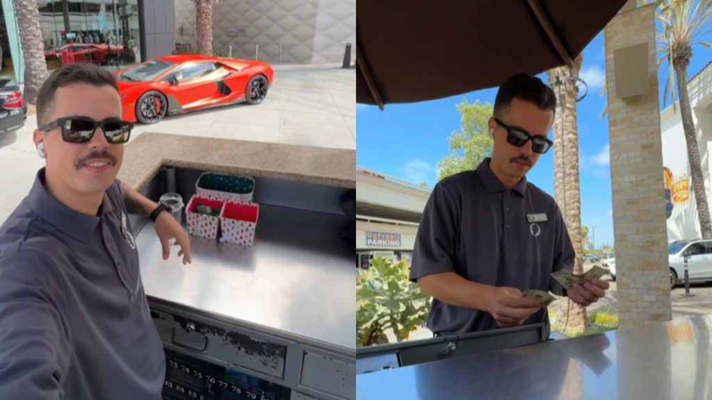 Brasileiro filmou a rotina e surpreendeu ao fazer as contas no final do expediente.