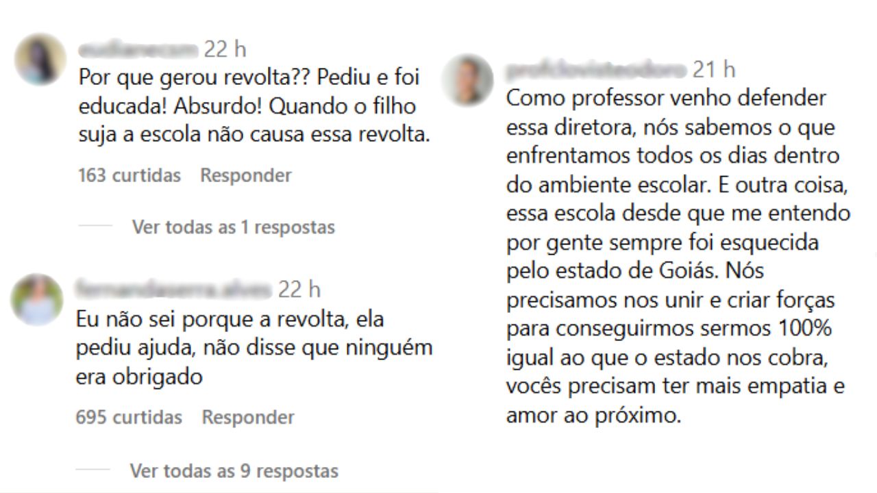 Mensagem da diretora gerou comoção. (Foto: Captura/Instagram)