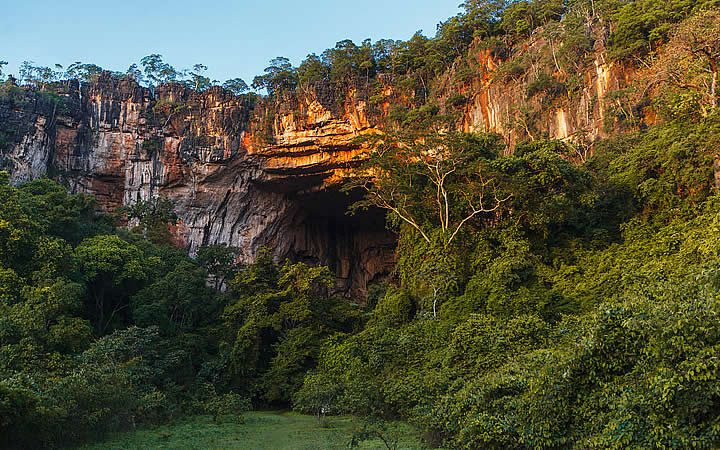 Parque Estadual de Terra Ronca abriga paisagens deslumbrantes.