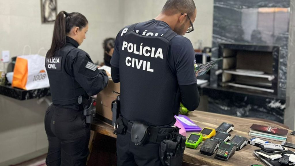Polícia Civil deflagrou megaoperação. (Foto: Divulgação/PC)