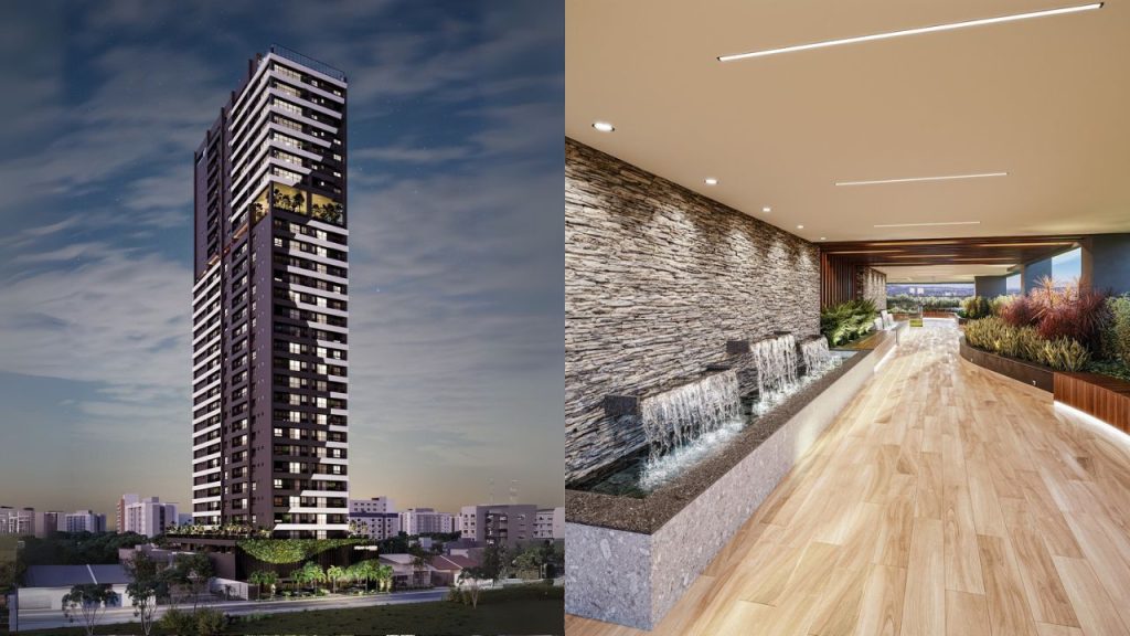 Praça foi construída em Goiânia. (Foto: Divulgação/Yutá)