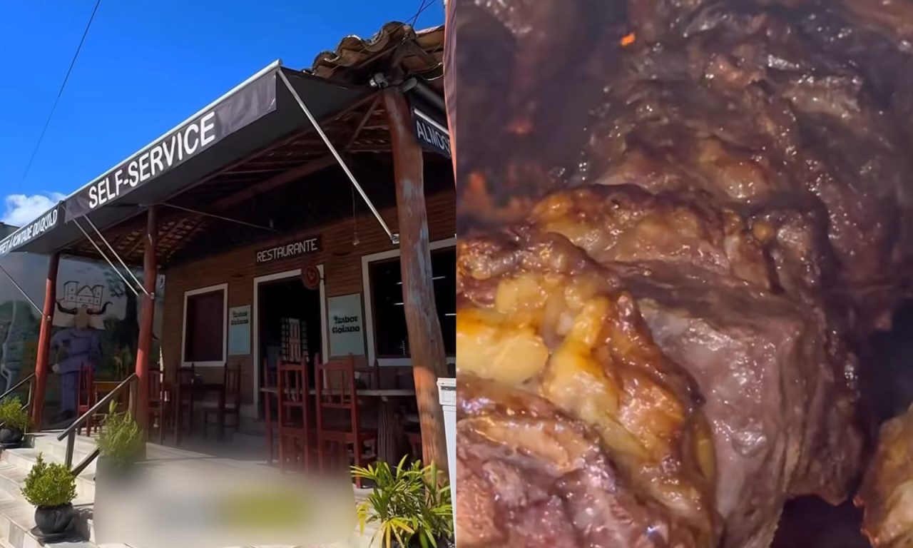 Restaurante de comida caseira e com churrasco à vontade em Pirenópolis é opção para quem quer fugir da Rua do Lazer