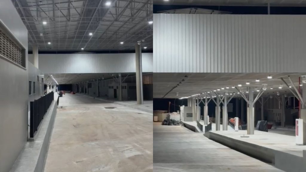 Terminal Praça da Bíblia está nas semanas finais de reformas.