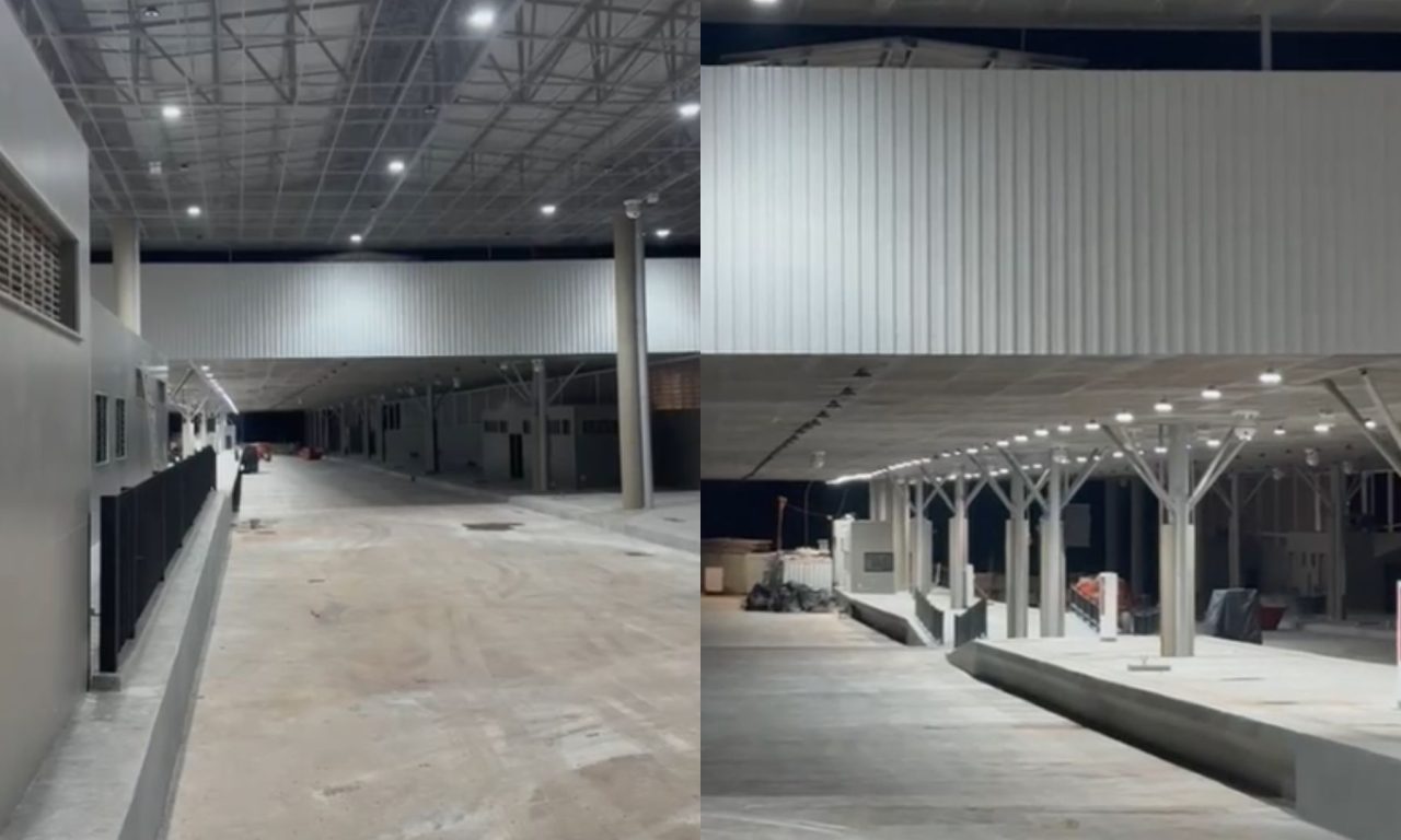 Terminal Praça da Bíblia está nas semanas finais de reformas.