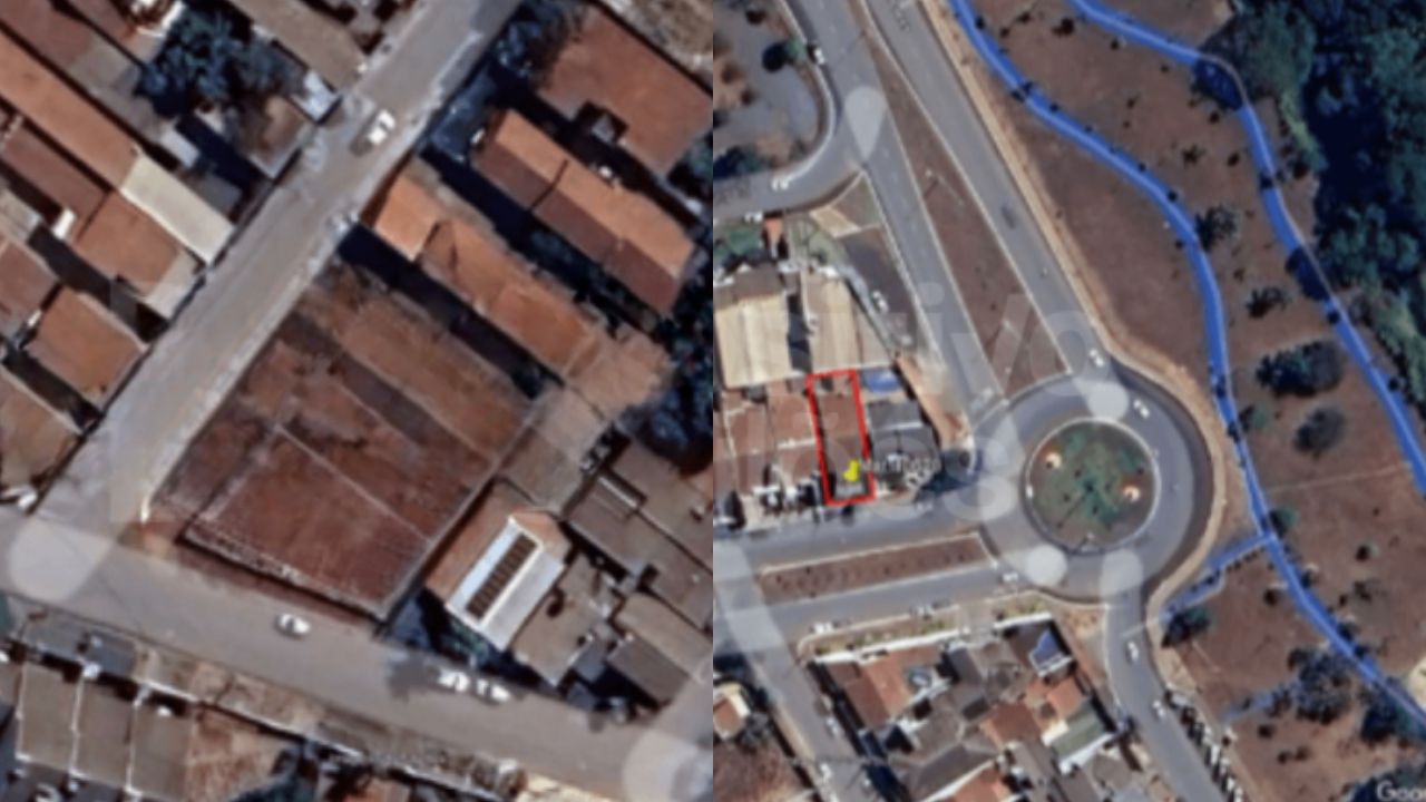 Terrenos e áreas enormes estão inclusas no leilão. (Foto: Reprodução/Positivo Leilões)