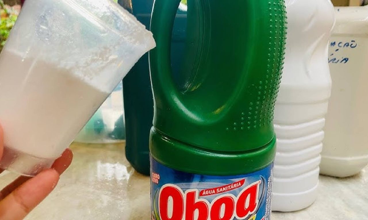 Cuidado! Usar água sanitária incorretamente pode ser perigoso e você deve se atentar