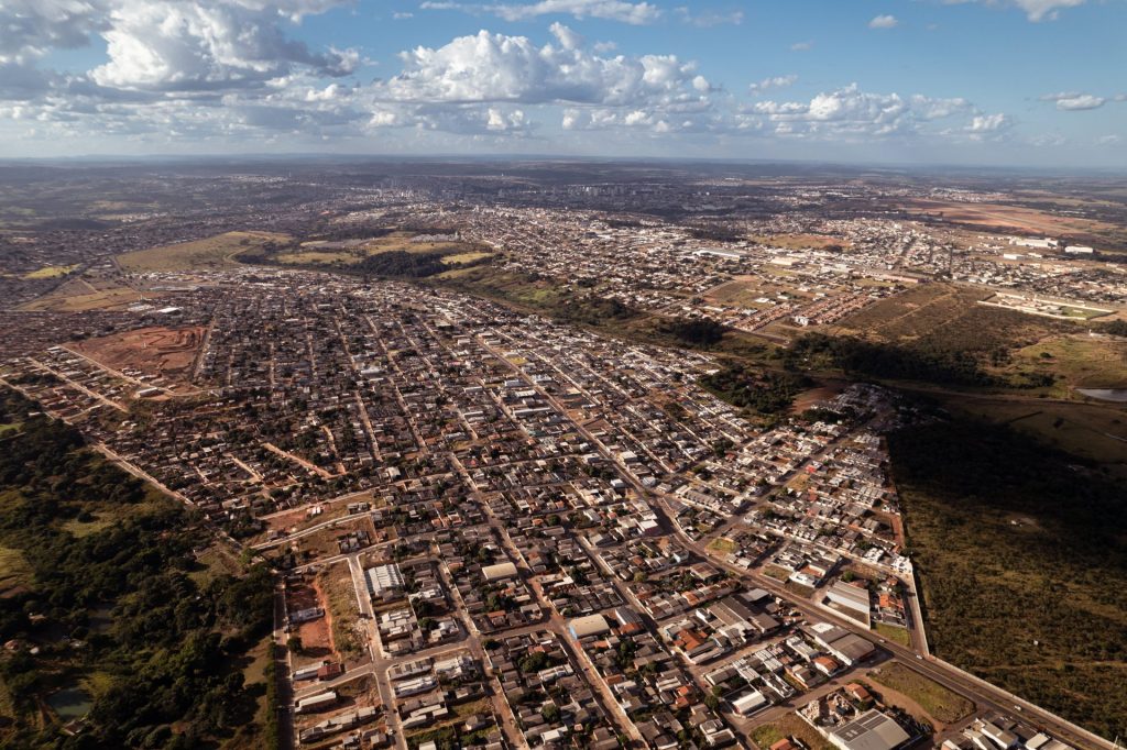Vista aérea de Anápolis. (Foto: Reprodução)