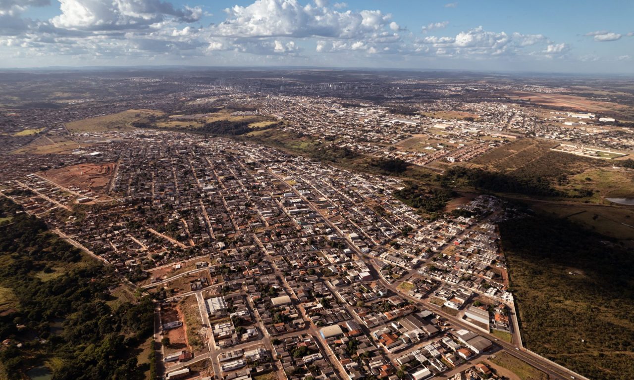 Vista aérea de Anápolis. (Foto: Reprodução)