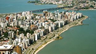 Florianópolis, capital de Santa Catarina.