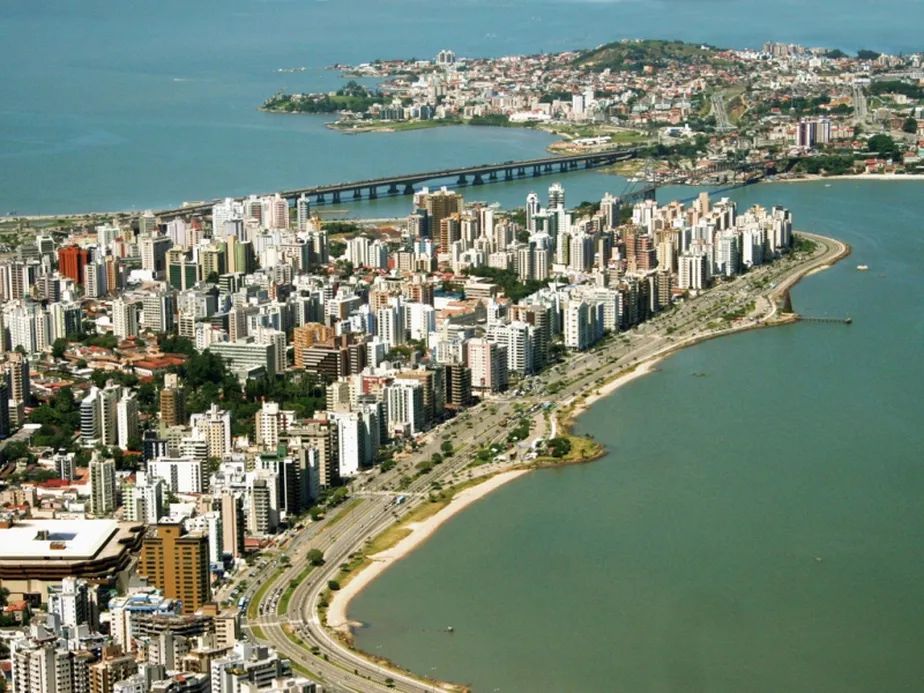 Florianópolis, capital de Santa Catarina.