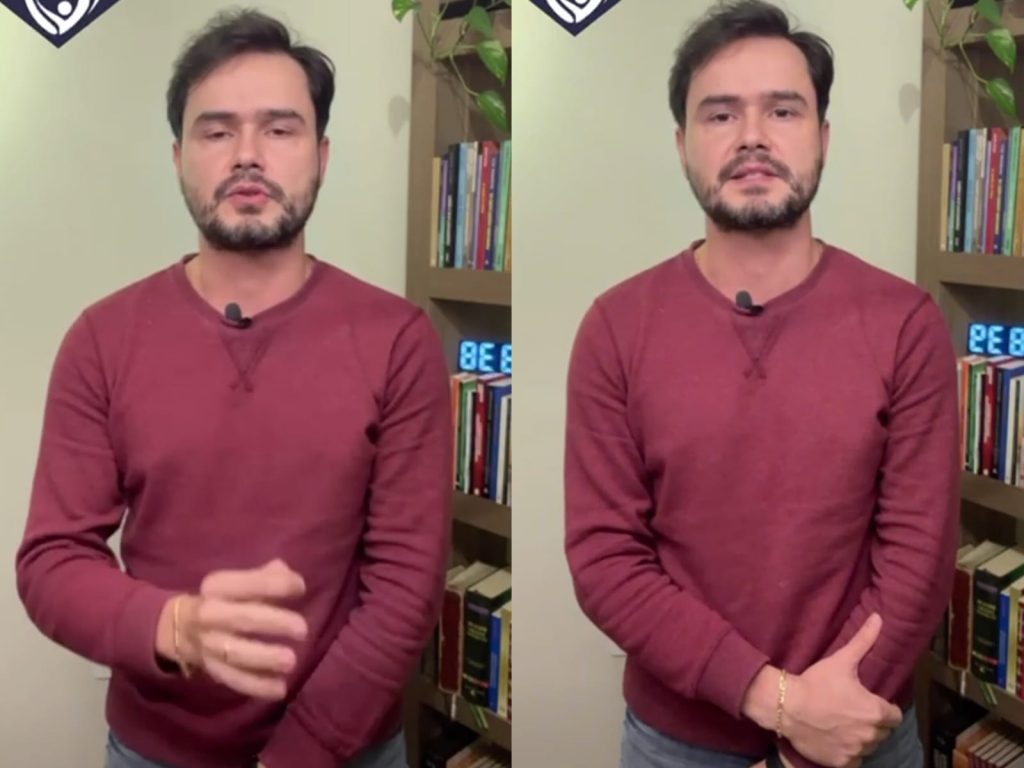 Samuel Rolindo é presidente da ONG Instituto Family, que combate a violência sexual contra menores. (Foto: Redes Sociais)