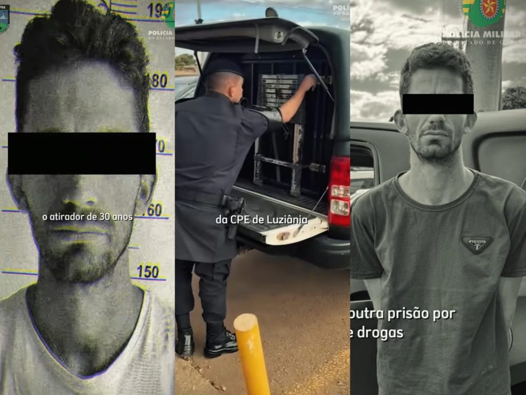 Autor dos disparos em evento automotivo foi preso pelas autoridades. (Foto: Divulgação)